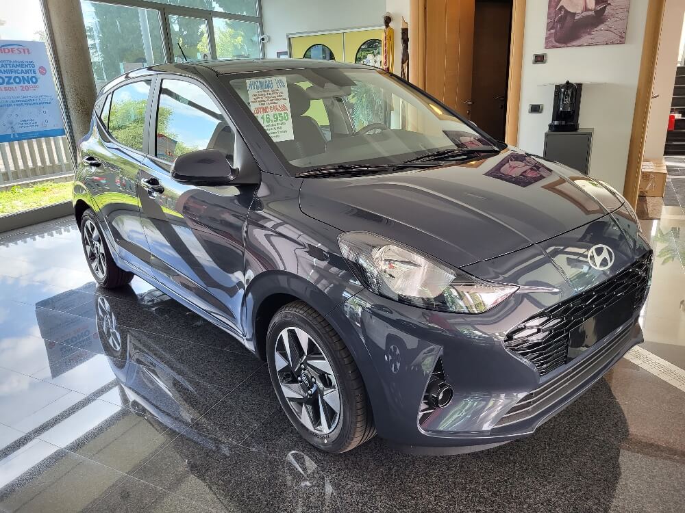 HYUNDAI i10 1.0 67cv GPL CONNECTLINE MOD 2024 – OK NEOPATENTATI!!