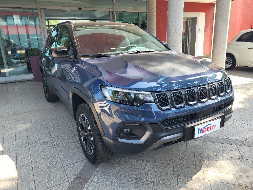 JEEP COMPASS 1.3 T4 4xe PLUG-IN HYBRID TRAILHAWK CAMBIO AUTOMATICO 4 RUOTE MOTRICI – PREZZO RIBASSATO !!!