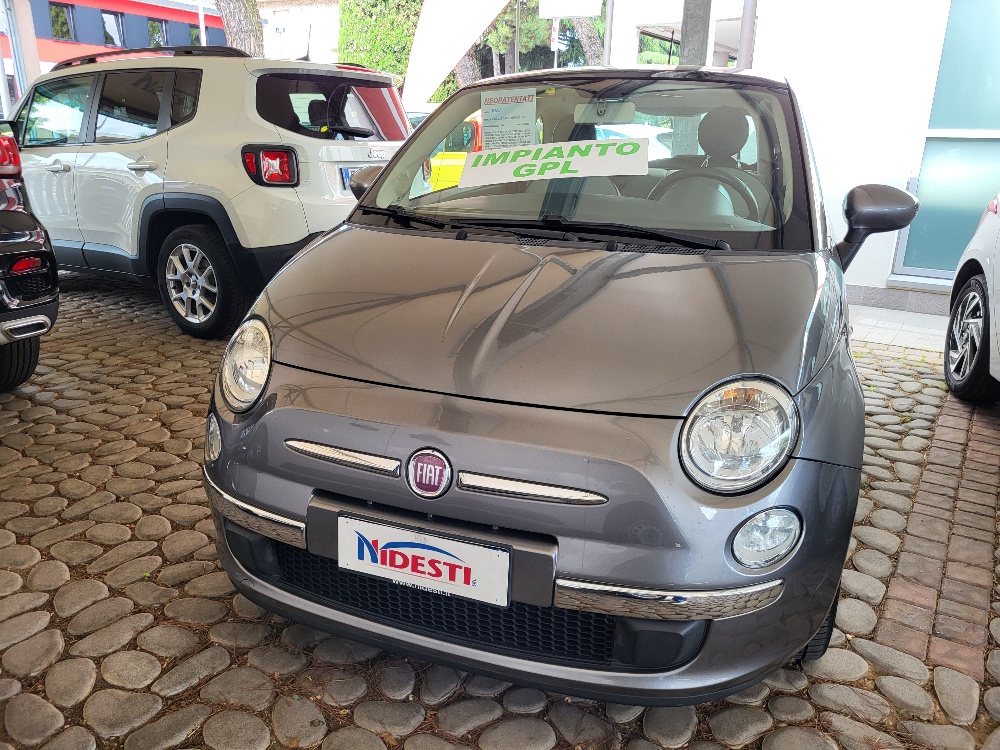FIAT 500 1.2 69cv LOUNGE – IMPIANTO GPL – OK NEOPATENTATI!!!